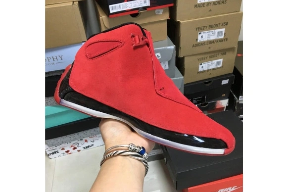 18“ JORDAN SUEDE” RED AIR AA2494-601 AA2494-601 0826